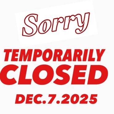 12月6日は定休日